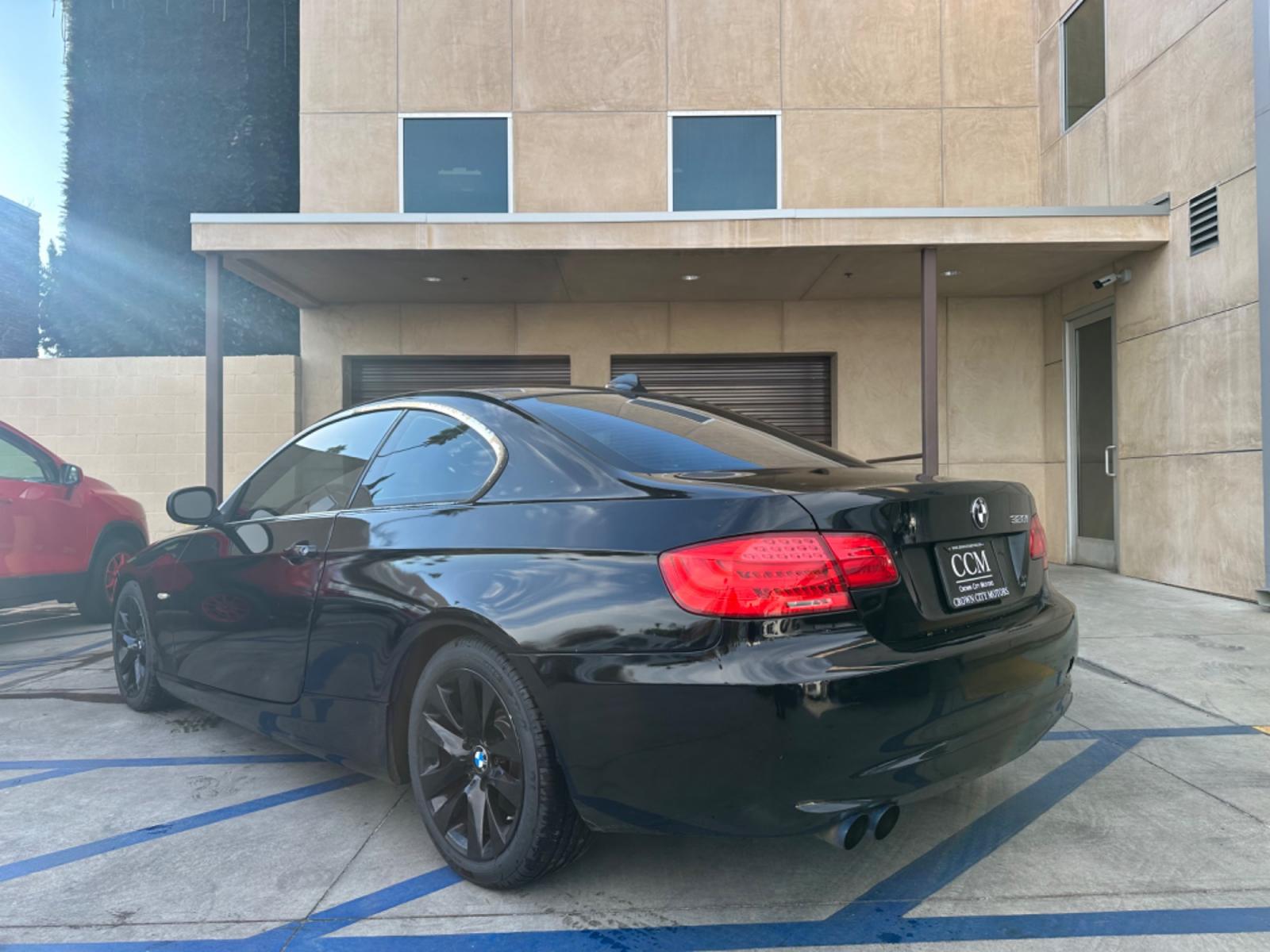 2011 Black /Black BMW 3-Series (WBAKE5C55BE) , located at 30 S. Berkeley Avenue, Pasadena, CA, 91107, (626) 248-7567, 34.145447, -118.109398 - Photo #2